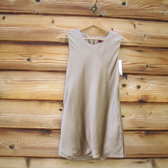 NWT Sies Marjan Silk Charmeuse Bias Cut Tunic Top - Picture 5 of 14